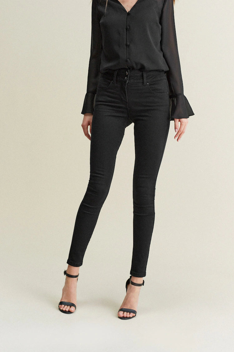 Clean Black Lift Slim And Shape Skinny Jeans