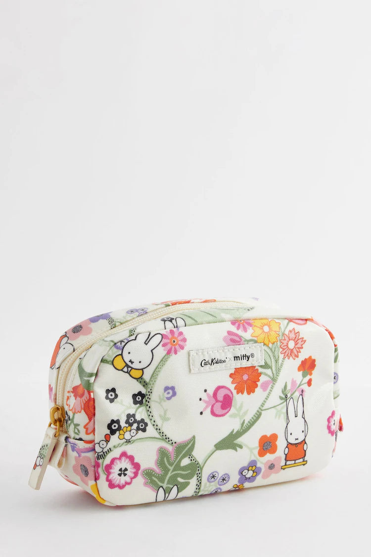 Cath Kidston Ecru Botanical Miffy Makeup Bag